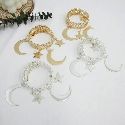 ✨40% OFF🌙Vintage Celestial Star & Moon Curtain Tiebacks