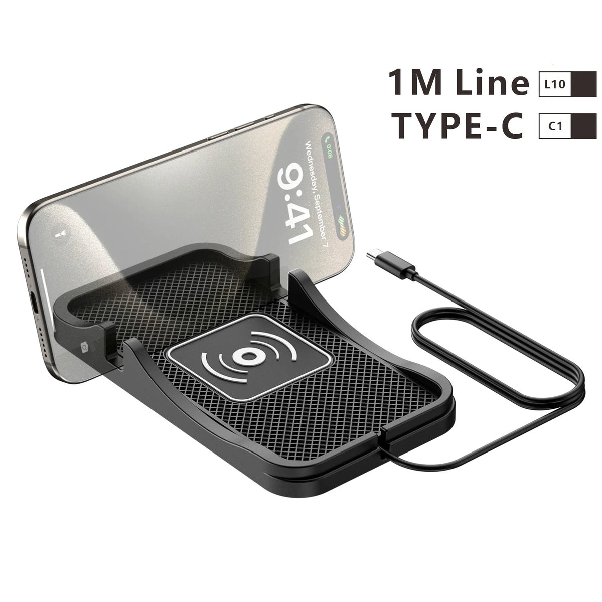 🔥Last Day 49% OFF-🚗⚡ Fast & Easy 15W Wireless Car Charger