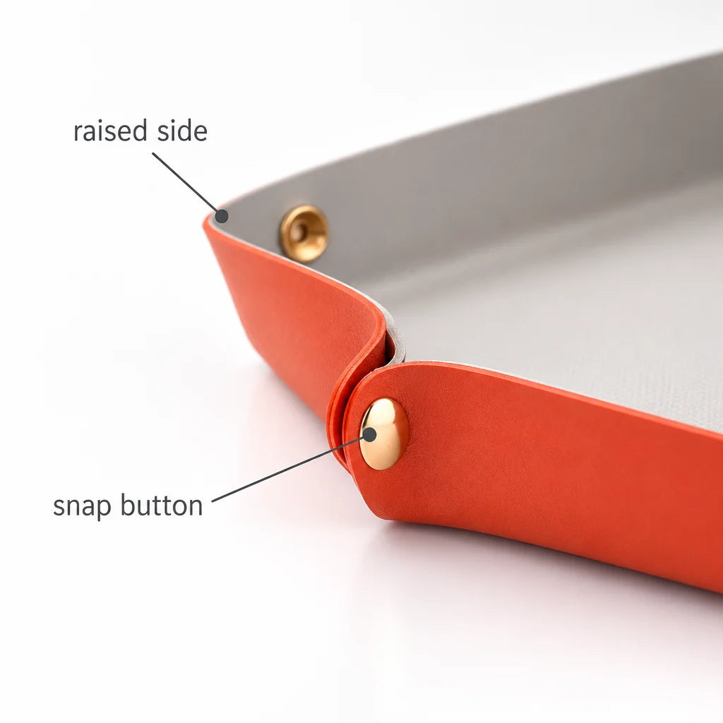 🍗 Foldable Silicone Roasting Tray ✨ Snap-Corner Baking Mat | Easy-Clean Kitchen Essential