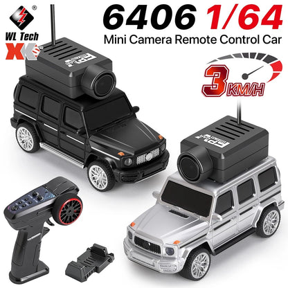 🚗 WLtoys 6406 1/64 Mini FPV Camera RC Off-Road Car