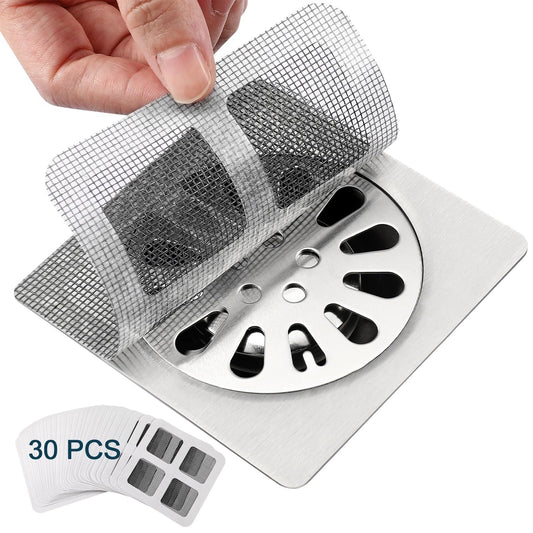 Disposable Drain Hair Catcher Mesh Stickers
