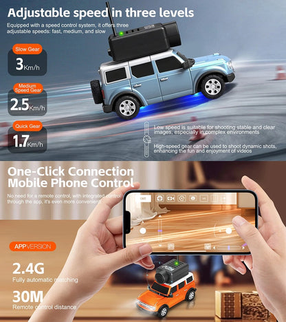 🚗 WLtoys 6406 1/64 Mini FPV Camera RC Off-Road Car