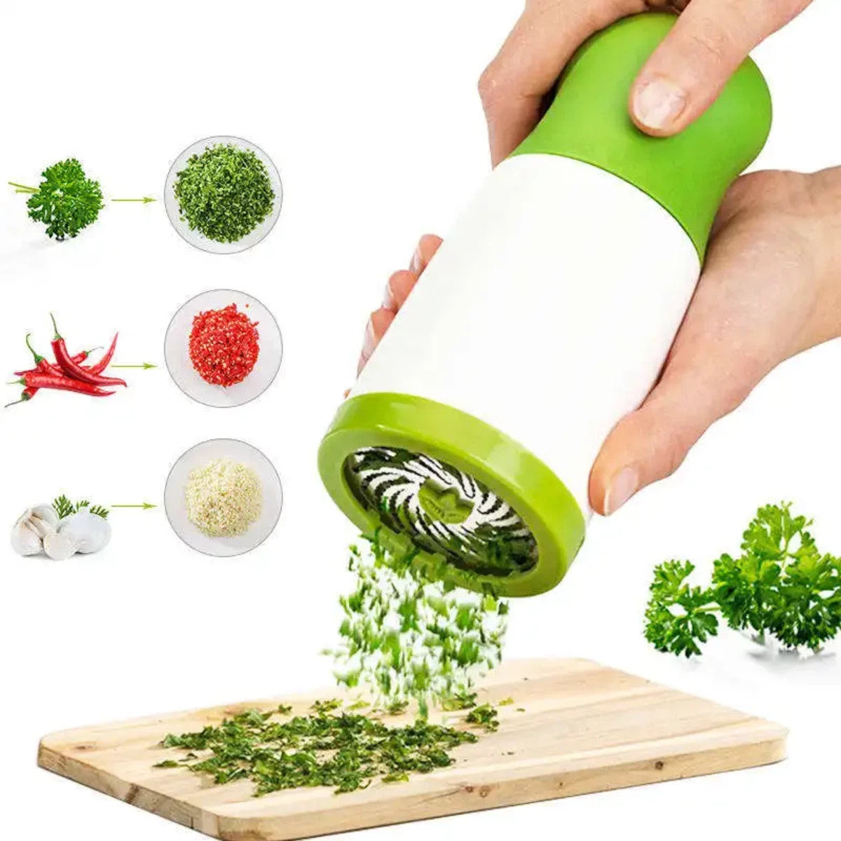 🌿 Handheld Herb Mill Spice Grinder