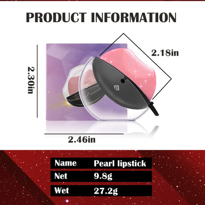 💋 Lazy Lips Shape Color Changing Pearl Lipstick