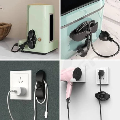 🔗 Wide Silicone Appliance Cord Organizer, Self-Adhesive Cord Keeper Wrap for Kitchen Home Office
