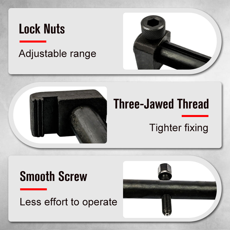 🔧⚙️ Adjustable Crankshaft Pulley Removal Tool – 50% OFF! Fits most vehicles, easy to use, heavy-duty – remove pulleys without hassle. 🚗💪