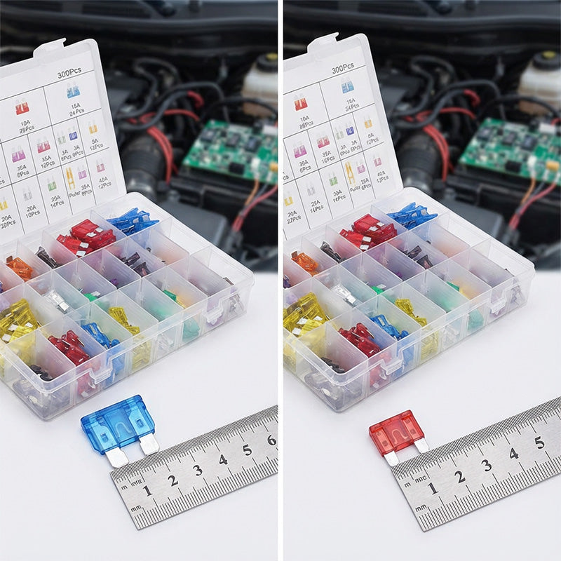 300PCS Car Fuse Assortment Kit