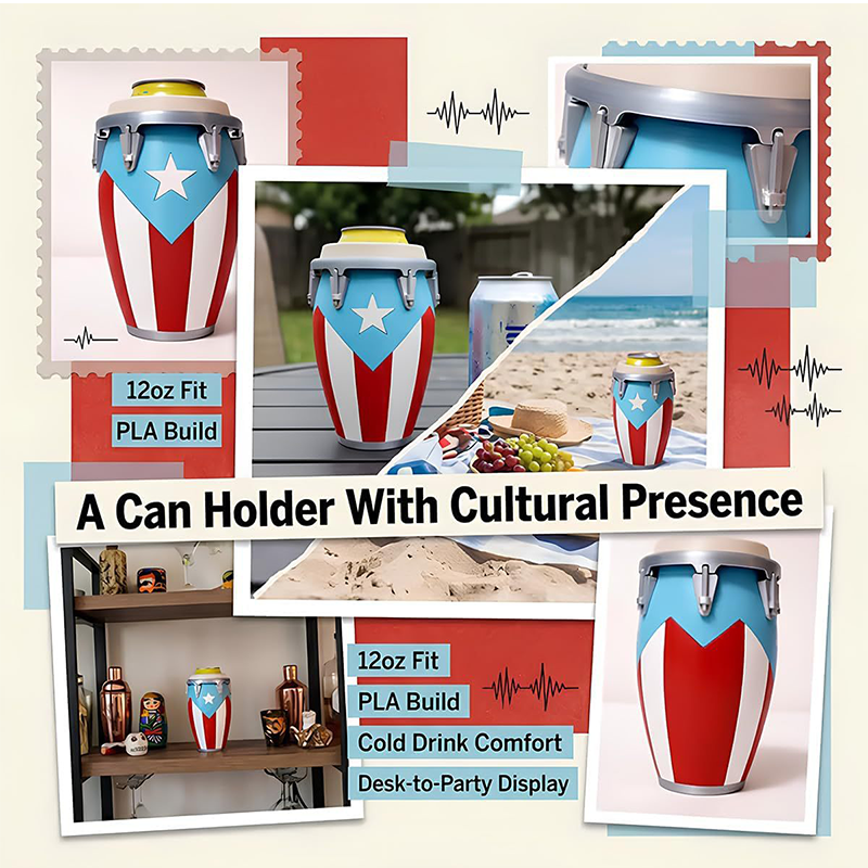 ⏳Time-Limited Special⏰ultural Heritage Conga Can Insulator & Holder