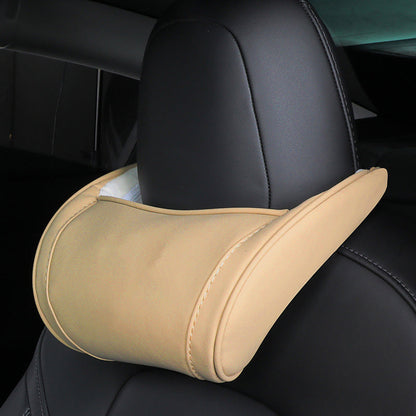 🚗 Memory Foam Car Neck Pillow – Ergonomic Headrest Support