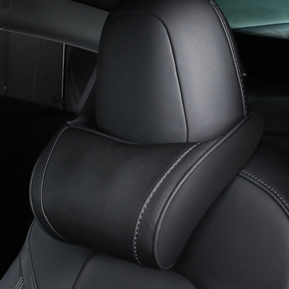 🚗 Memory Foam Car Neck Pillow – Ergonomic Headrest Support