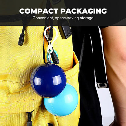 ☔ Portable Compact Raincoat – Pocket Emergency Rain Poncho