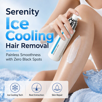 🎁💥LAST DAY SPECIAL PRICE!✨Ice-Cooling Hair Removal Cream for Sensitive Skin