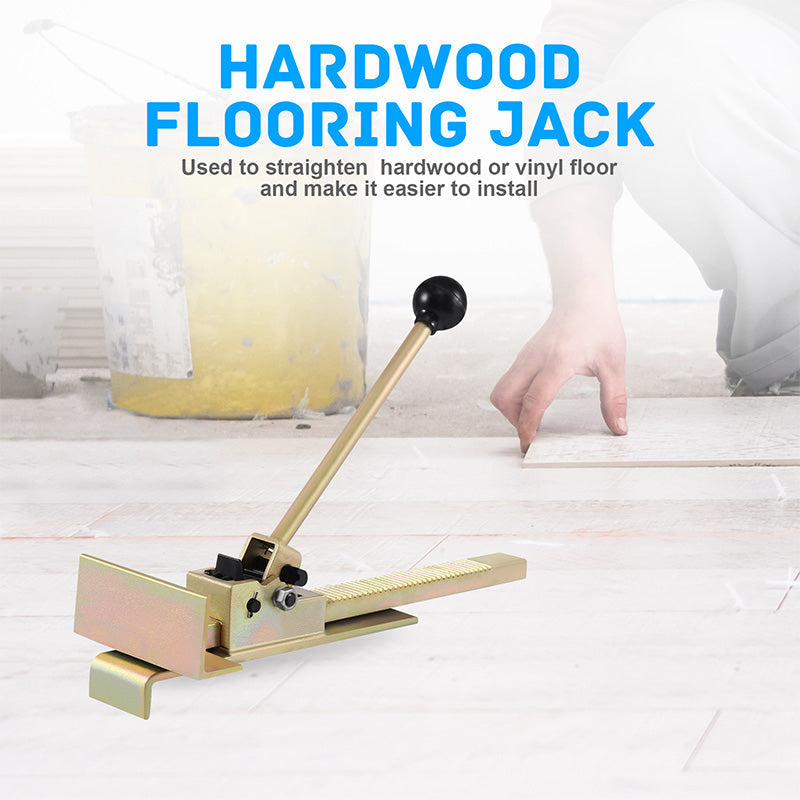🎉 2026 Sale — Over 11,000 Sold!🪵 Professional Ratcheting Hardwood Plank Jack‑Floor Installation Alignment Tool ✨