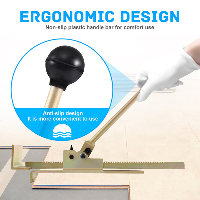 🎉 2026 Sale — Over 11,000 Sold!🪵 Professional Ratcheting Hardwood Plank Jack‑Floor Installation Alignment Tool ✨