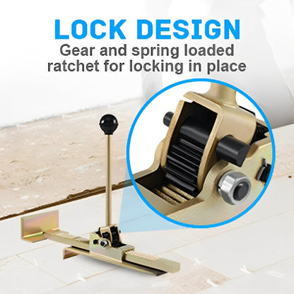 🎉 2026 Sale — Over 11,000 Sold!🪵 Professional Ratcheting Hardwood Plank Jack‑Floor Installation Alignment Tool ✨