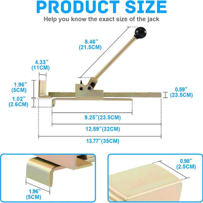 🎉 2026 Sale — Over 11,000 Sold!🪵 Professional Ratcheting Hardwood Plank Jack‑Floor Installation Alignment Tool ✨