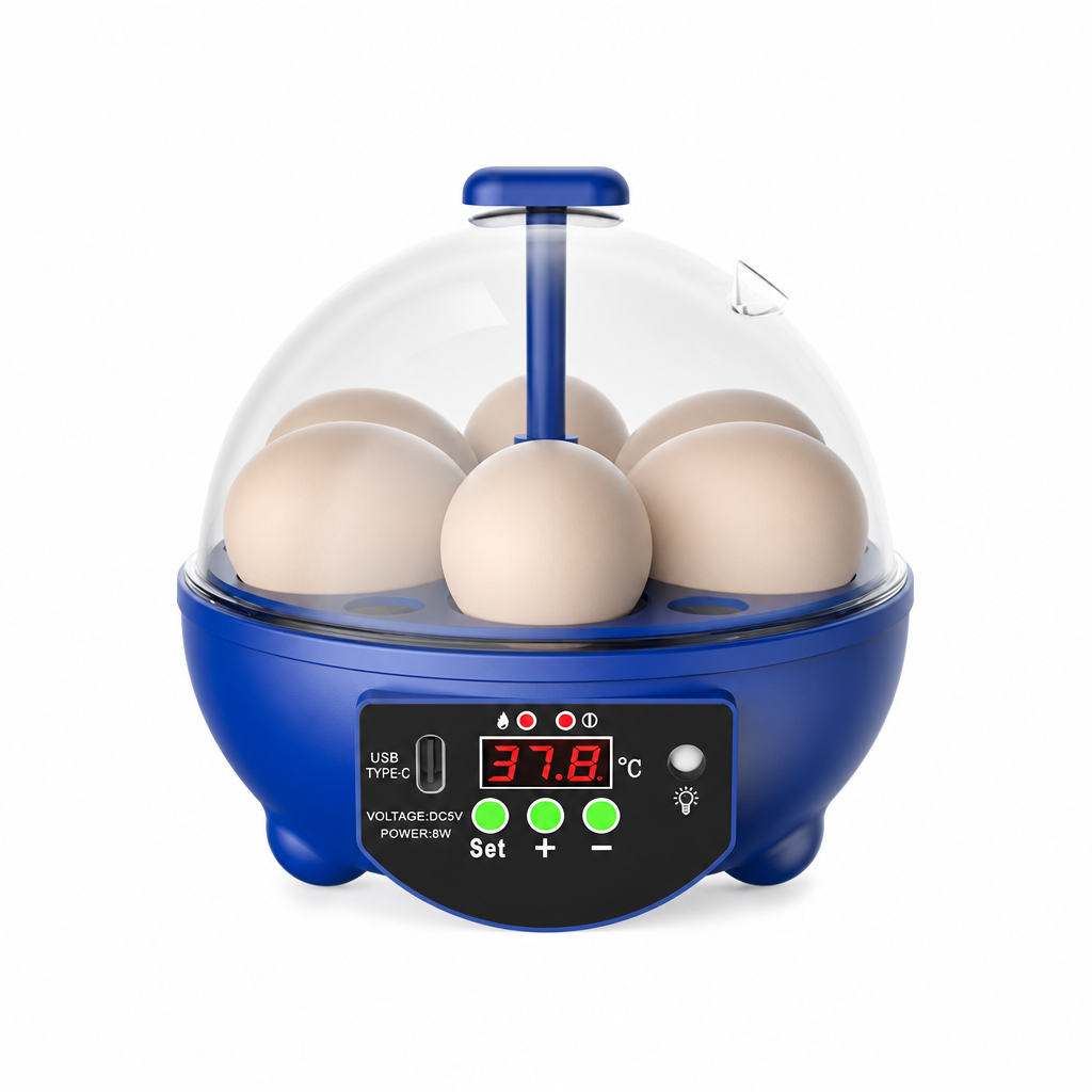 🐣 USB Automatic Mini Egg Incubator - Digital Temperature Control Poultry Hatching Box 🐥
