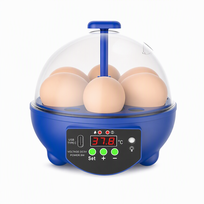 🐣 USB Automatic Mini Egg Incubator - Digital Temperature Control Poultry Hatching Box 🐥
