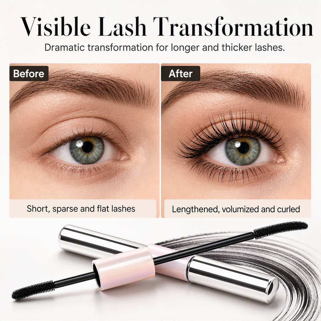 💜💞50K+ SOLD!👁️Double-Ended Waterproof Volumizing Mascara
