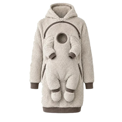 👶 Cozy Mom & Baby Fleece Hoodie 🤎 | Ultra-Soft, Comfy & Warm ✨