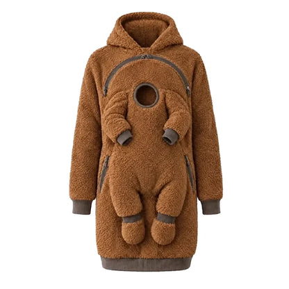 👶 Cozy Mom & Baby Fleece Hoodie 🤎 | Ultra-Soft, Comfy & Warm ✨