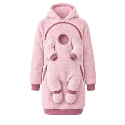 👶 Cozy Mom & Baby Fleece Hoodie 🤎 | Ultra-Soft, Comfy & Warm ✨